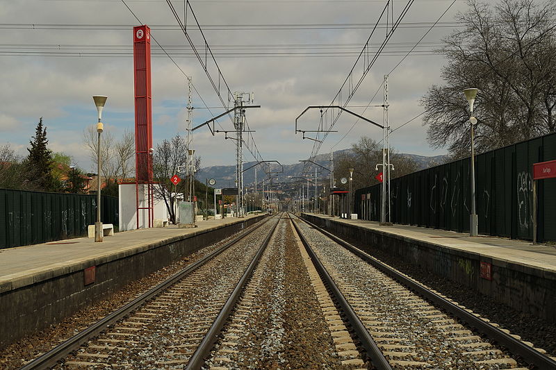 The least used station of Cercanías Madrid: San Yago