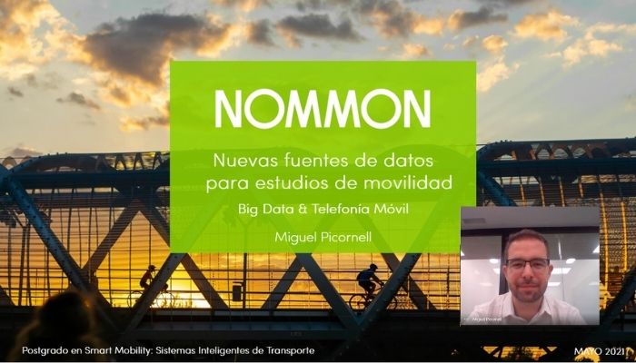 Masterclass de Nommon en el Posgrado de Smart Mobility